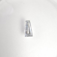 Original GRA Moissanite Tapered Baguette Cut 2x4x8x2.54mm