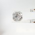   Original GRA Moissanite Cushion Cut 11x11x7.77mm