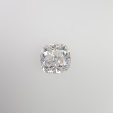   Original GRA Moissanite Cushion Cut 6.5x6.5x4.47mm