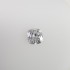   Original GRA Moissanite Cushion Cut 6x6x4.39mm