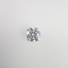   Original GRA Moissanite Cushion Cut 5.5x5.5x3.99mm