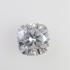   Original GRA Moissanite Cushion Cut 9x9x6.27mm