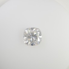   Original GRA Moissanite Cushion Cut 7.5x7.5x4.96mm