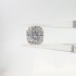   Original GRA Moissanite Cushion Cut 7x8x5.04mm