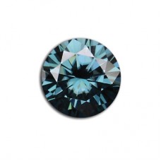 GRA Moissanite Vista Blue Round Brilliant 1Carat