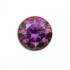 GRA Moissanite Magenta Allure Round Brilliant 1Carat