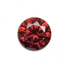 GRA Moissanite Luxury Red Round Brilliant 1Carat