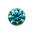 GRA Moissanite Green Spark Round Brilliant 1Carat