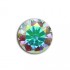 GRA Moissanite Dichroic Mist  Round Brilliant 1Carat