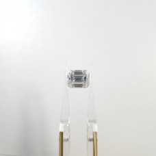 Original GRA Moissanite Emerald Cut 6.5x8.5x4.39mm 