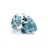 Original GRA  Moissanite Blue Pear Brilliant