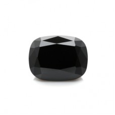 Original GRA Moissanite Black Color Elongated Cushion Brilliant