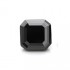 Original GRA Moissanite Black Color Asscher Cut