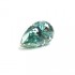 Original GRA  Moissanite Green Pear Brilliant