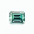 Original GRA Moissanite Green Color Emerald Cut