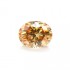 Original GRA Moissanite Champagne Color Oval Brilliant