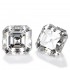 Original GRA Moissanite Asscher Cut