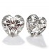 Original GRA Moissanite Heart Brilliant