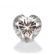 Original GRA Moissanite Heart Brilliant