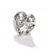 Original GRA Moissanite Heart Brilliant