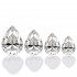 Original GRA  Moissanite Pear Brilliant