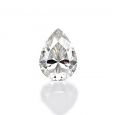 Original GRA  Moissanite Pear Brilliant